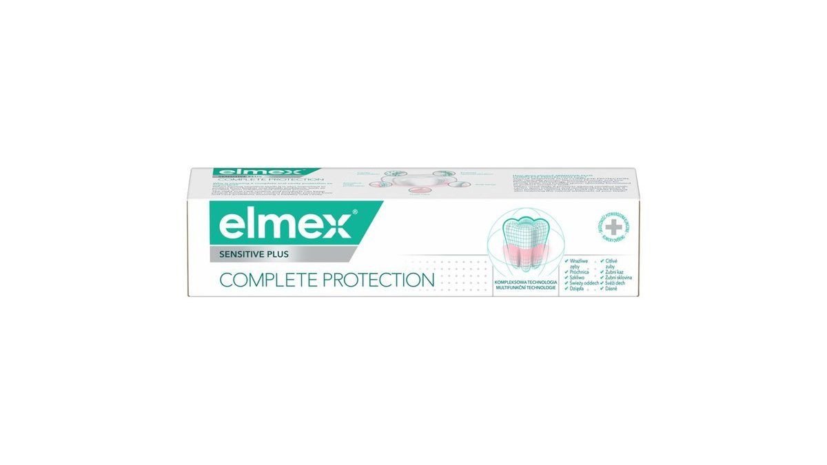 Elmex zubna pasta sensitive plus complete protection, 75 ml