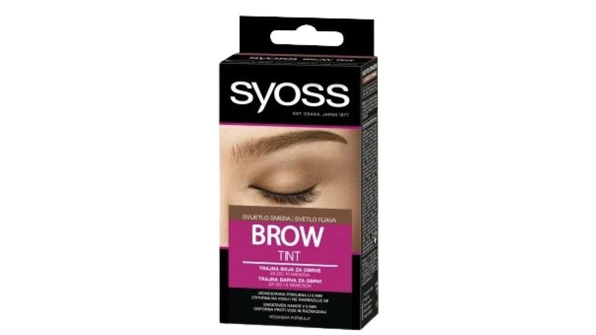 Syoss boja za obrve svijetlo smeđa