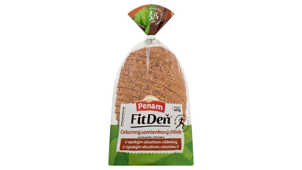 Penam Fit deň Celozrnný semienkový chlieb 400 g