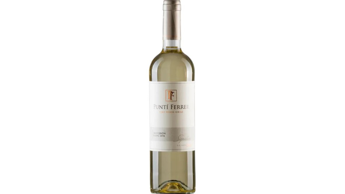 Вино PUNTI FERRER Sauvignon Blanc бел/сух 0,75л с/б