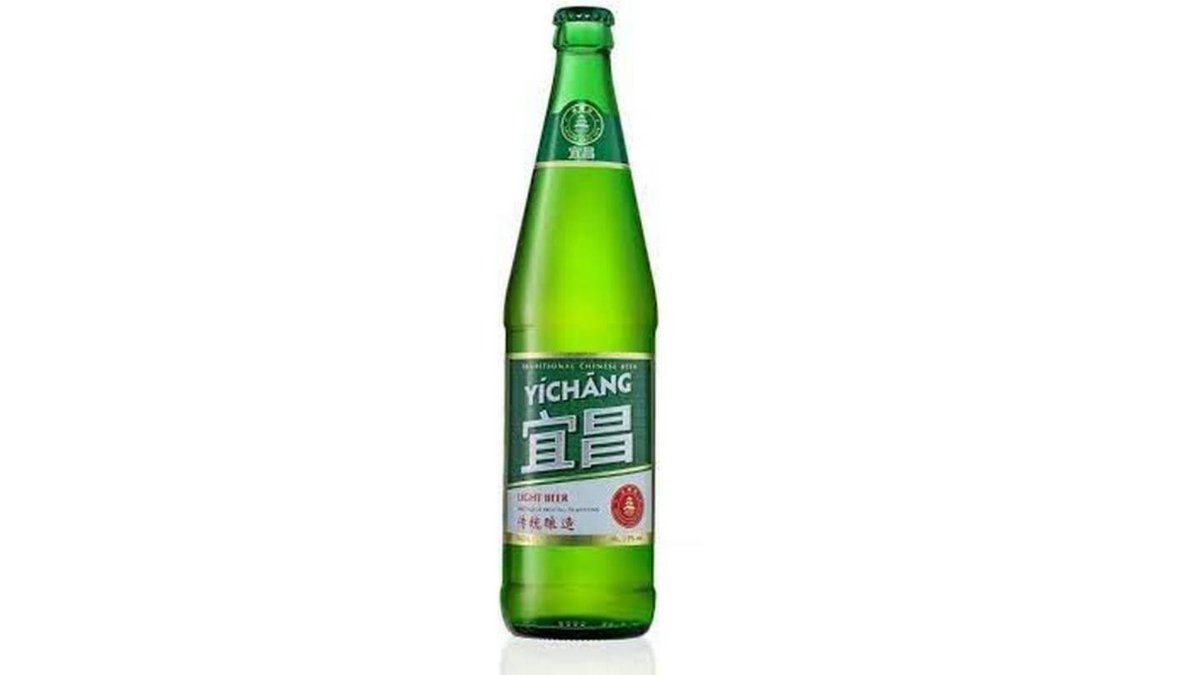 Пиво YICHANG Светлое фильтрованное 0,62л c/б