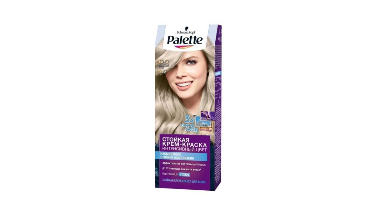 Краска PALETTE 10-1 Серебристый блондин
