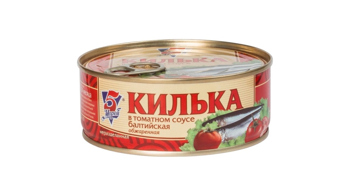 Килька 5 МОРЕЙ Балтийская обжаренная 240г