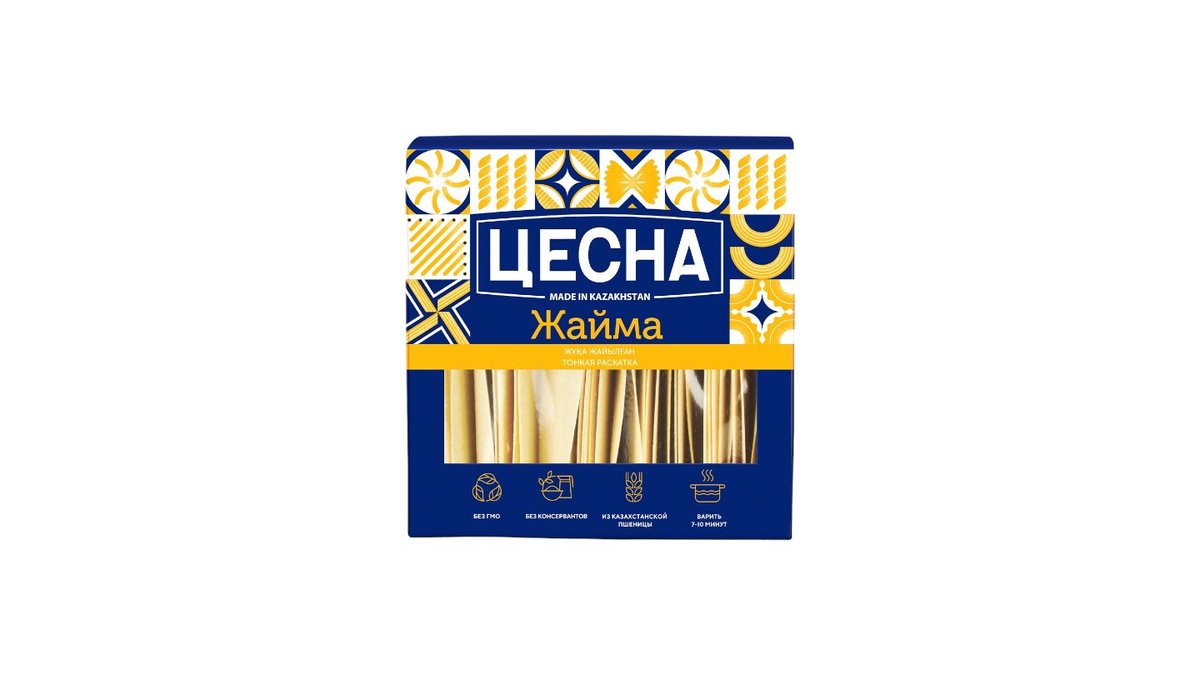 Лапша ЦЕСНА Жайма яичная 300г м/у