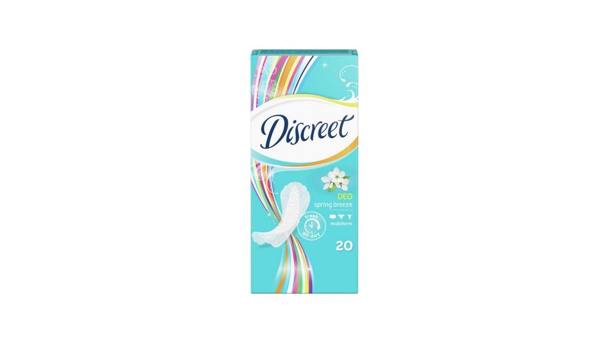 Прокладки ежедневные Discreet океан бриз 20шт