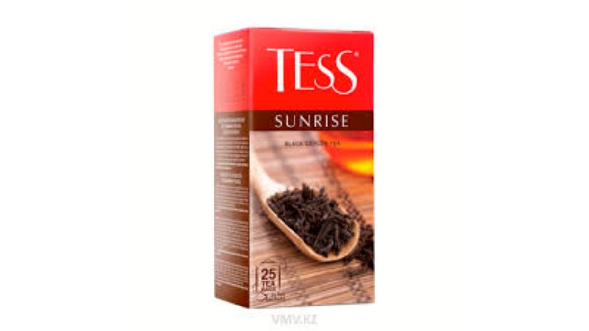 Чай Tess Sunrise черный 25 пакетиков