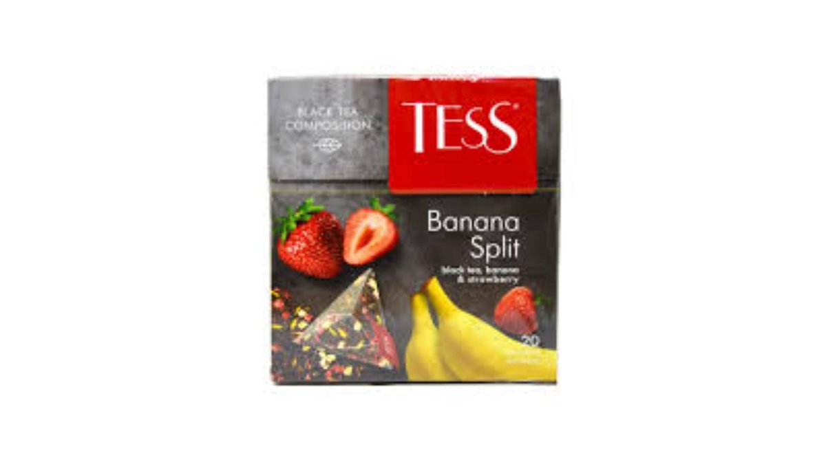 Чай Tess banana split черный 1,8гх20шт пирамида
