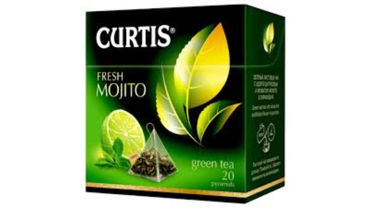 Чай Curtis Fresh Mojito фруктовый 20 пакетиков