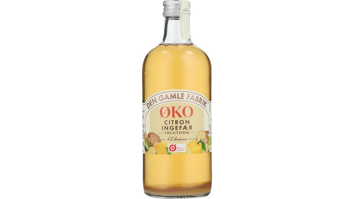 DGF øko drik citron-ingefær 0,5 l 500 ml