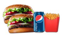 Objednať Burger akcia