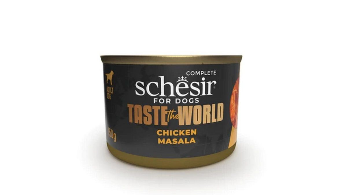 Schesir Taste The World Dog Chicken Masala Fillets In Broth - 150gr