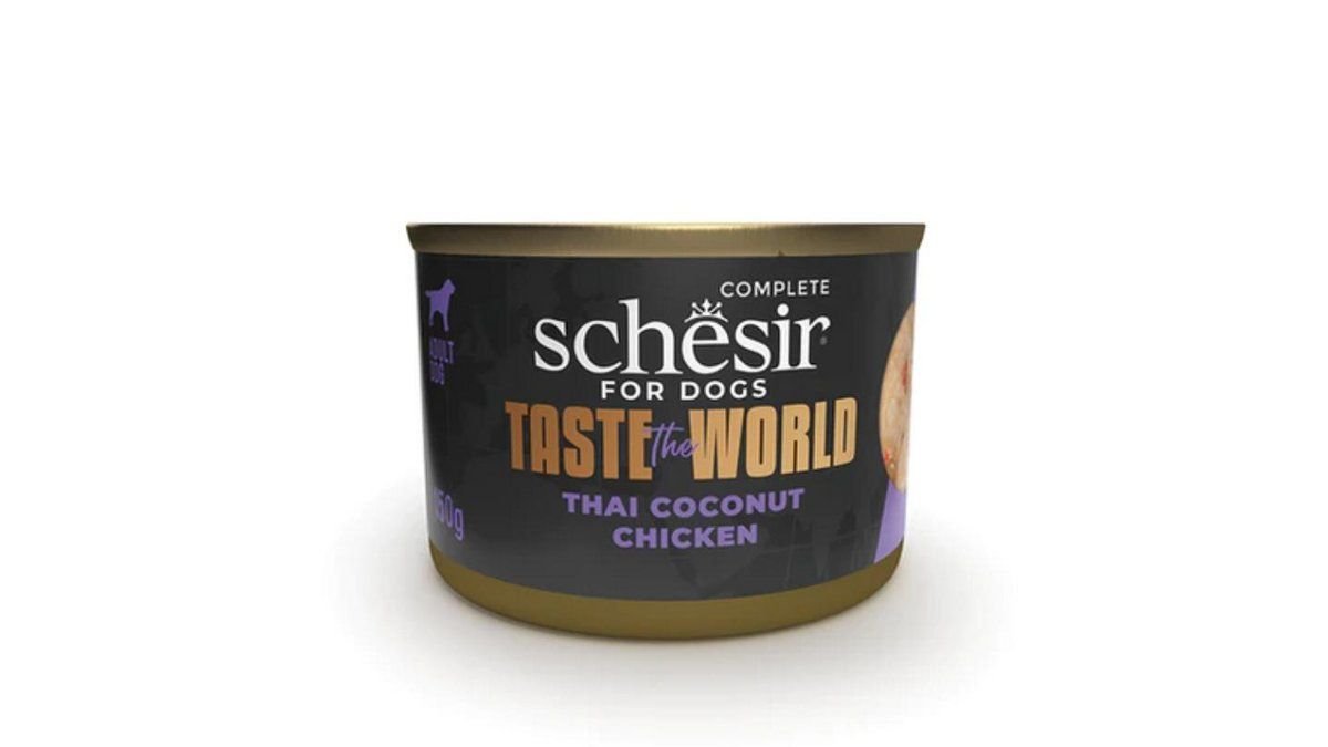 Schesir Taste The World Dog Thai Cocunut Chicken Fillets In Broth - 150gr