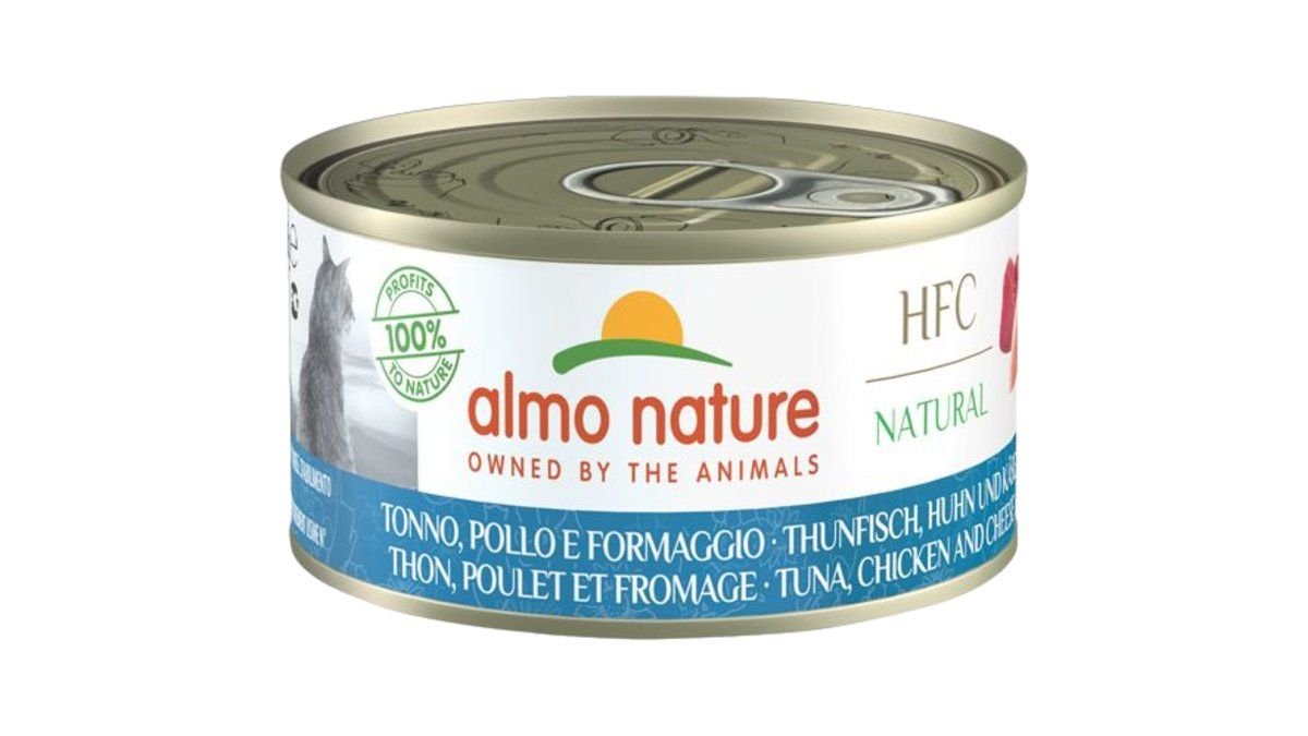 Almo Nature - Hfc Natural Tuna, Chicken & Cheese - 150gr