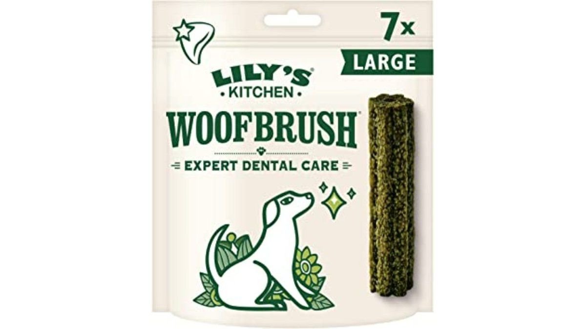 Lily's Kitchen Woofbrush Natural Dental Dog Chew Large 7 Pack