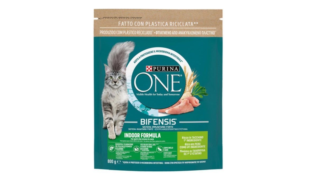 Purina One Bifensis Indoor Formula With Turkey - 800Gr