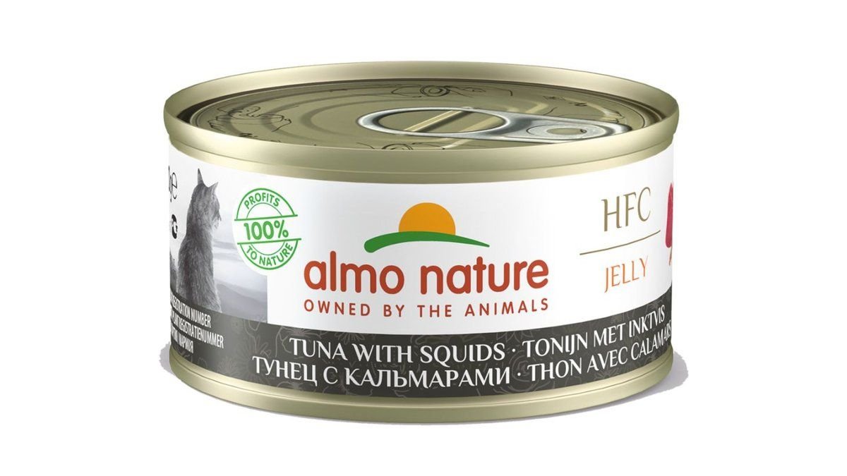 Almo Nature Tuna With Squid 70g