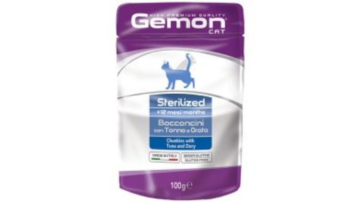 Gemon Sterilised Tuna & Dory Pouch 100g