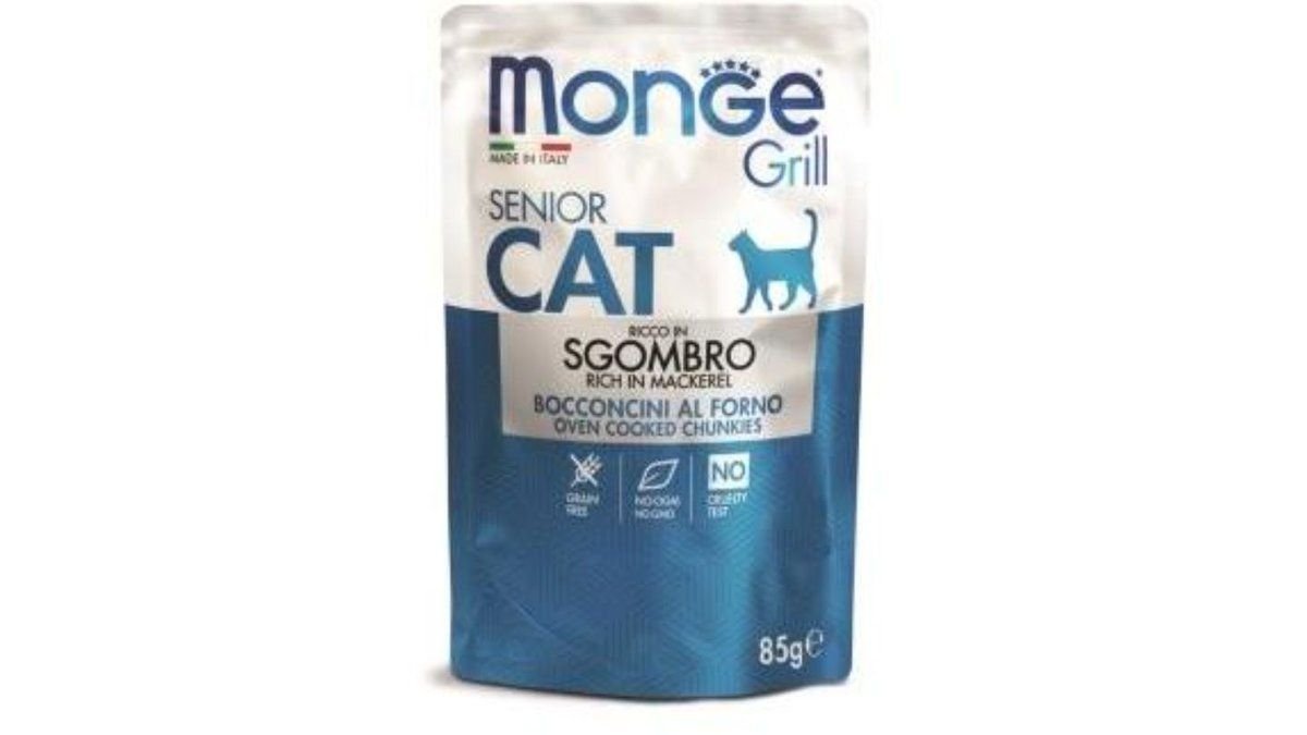 Monge Grill Senior Ecuadorian Mackerel 85g