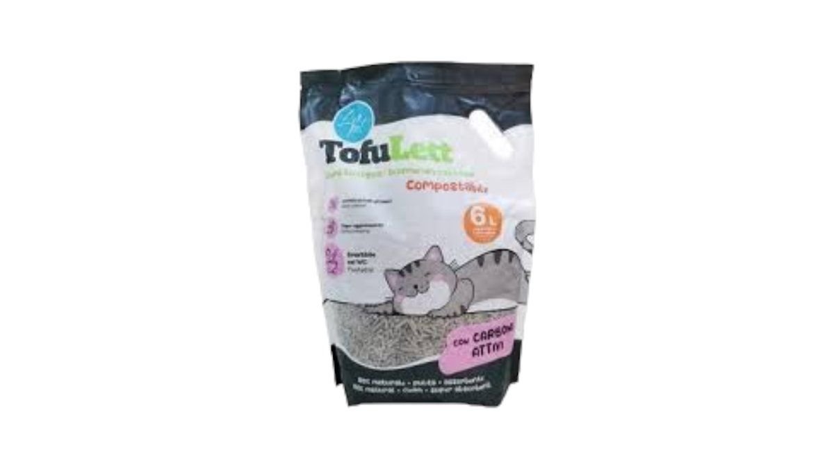 Leo Pet Tofulett Litter For Cats In Active Carbons - 6 kg