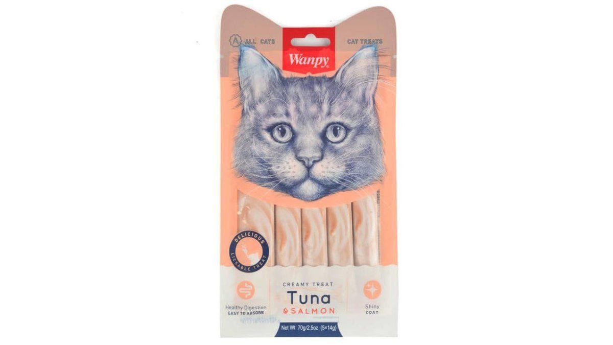 Wanpy Creamy Lickable Tuna & Salmon 70g