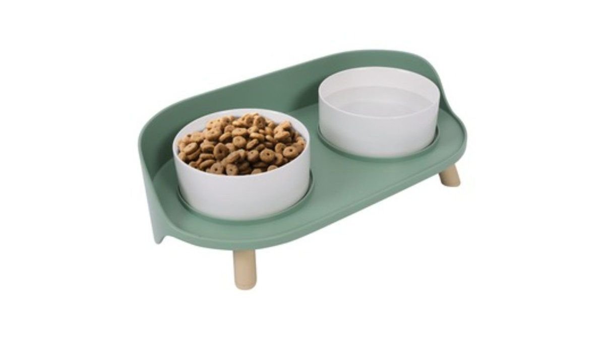 Mpets Altitude Double Raised Pet Bowl 2x 450 ml