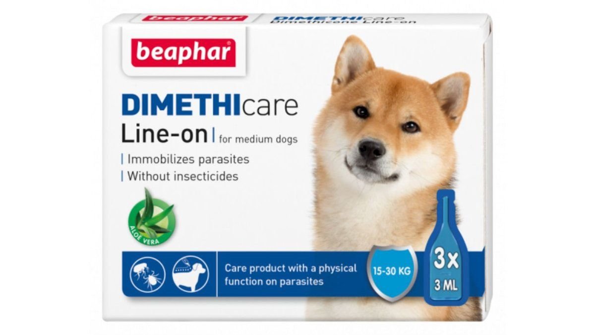 Bephar Dimethicare Line On Medium Dog 3x3ml