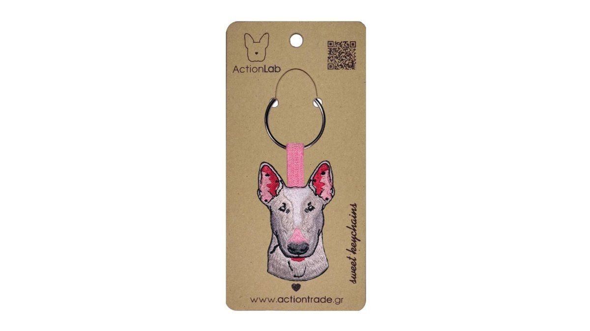 Bull Terrier Keyring