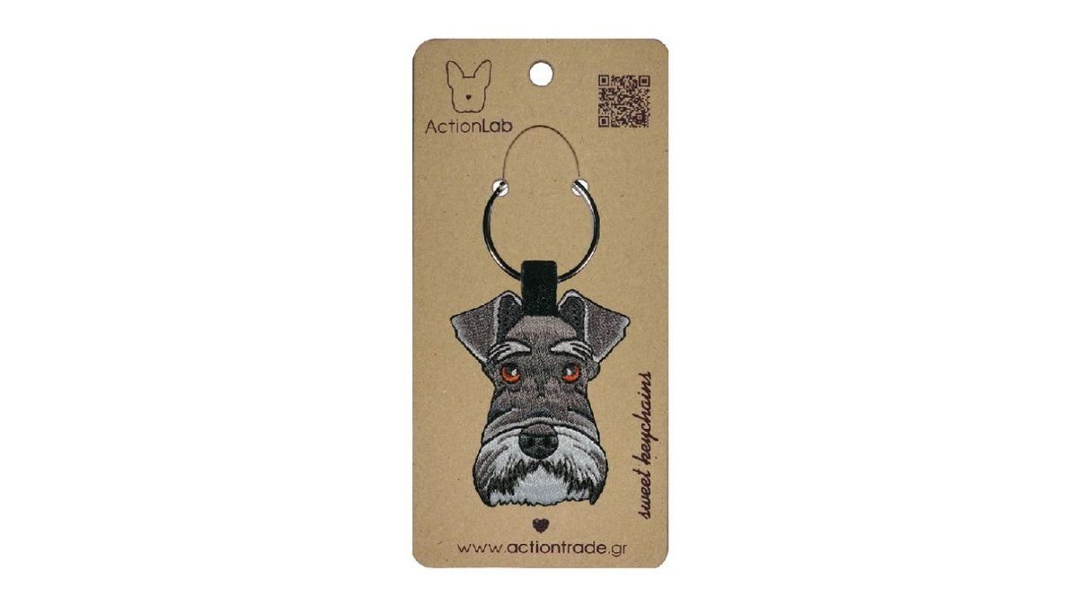 Schnauzer Keyring