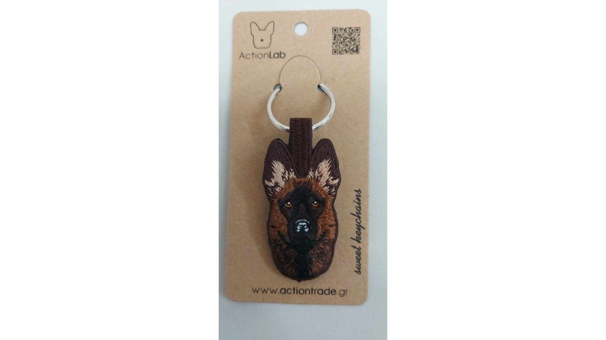 Malinois Keyring