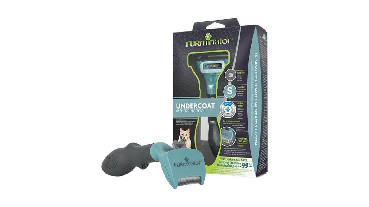 Furminator Undercoat Deshedding Tool Short Hair Small Cat - 10gr