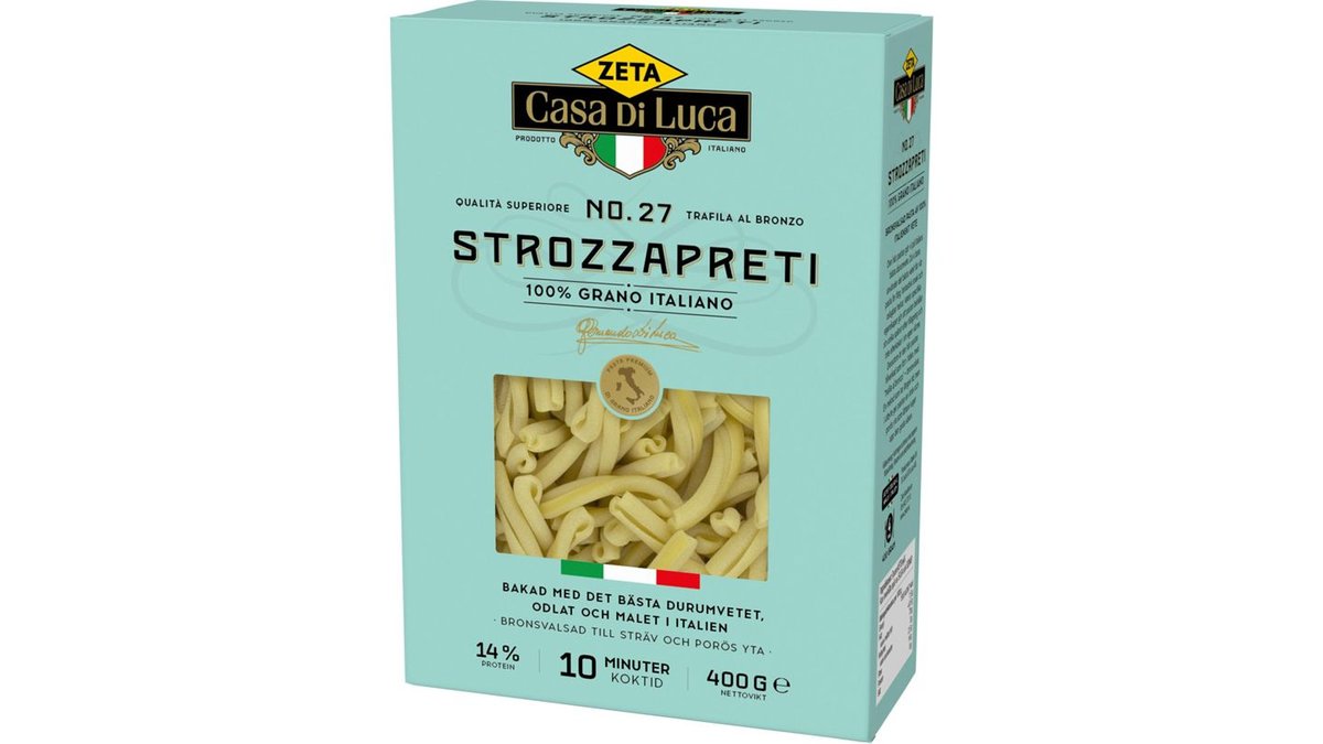 Zeta Pasta Strozzapreti, 400 g