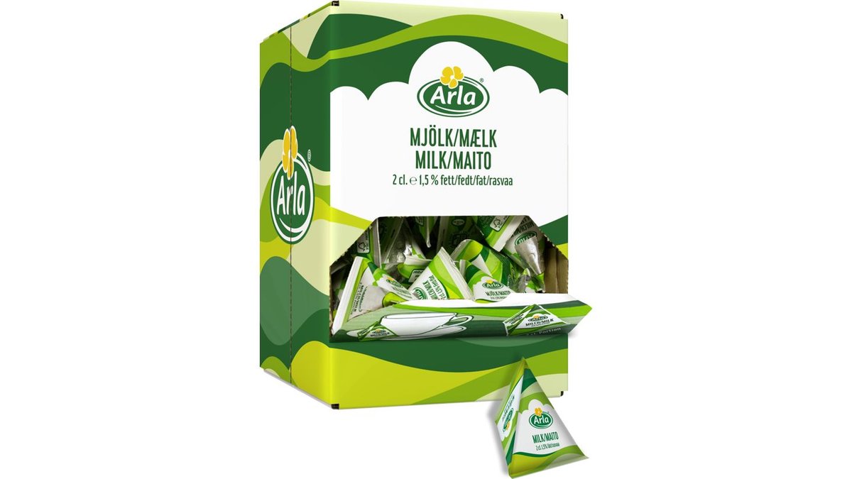 Arla Mellanmjölk 1,5%, 100x2 cl