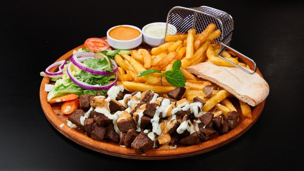 26.Kebabkjøtt Tallerken