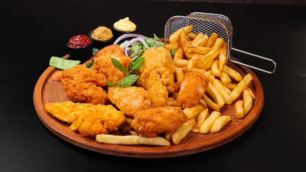 41.Medium boks m/ Pommes