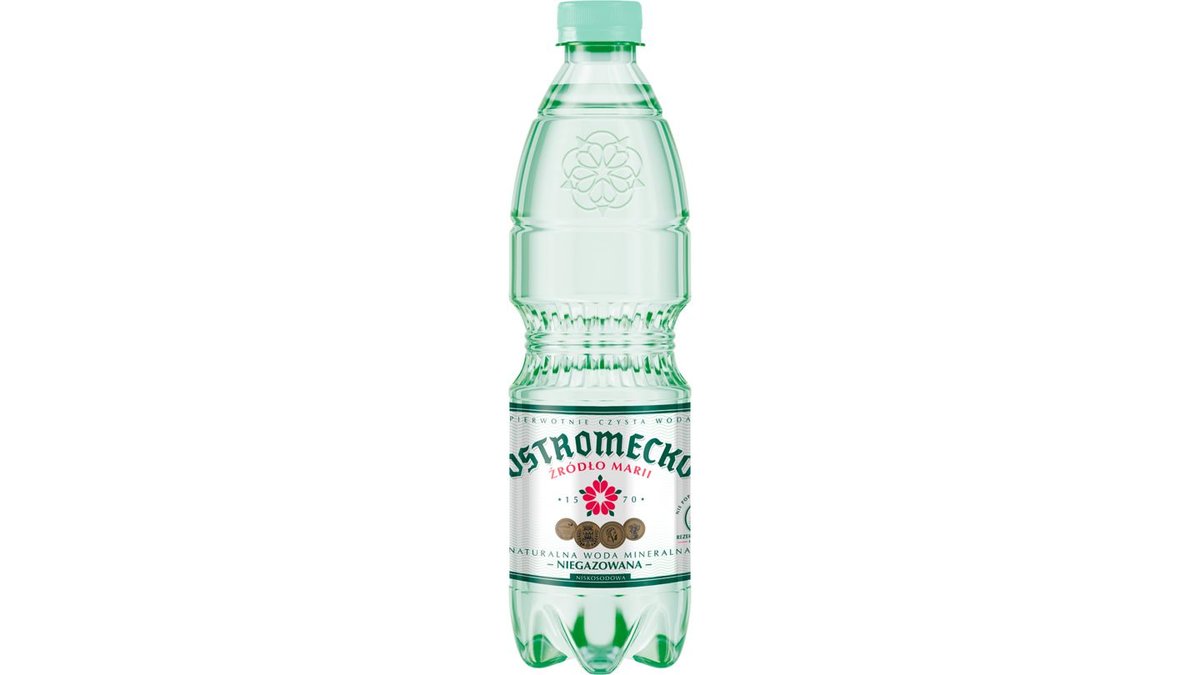 Ostromecko Naturalna woda mineralna niegazowana 0,5 l