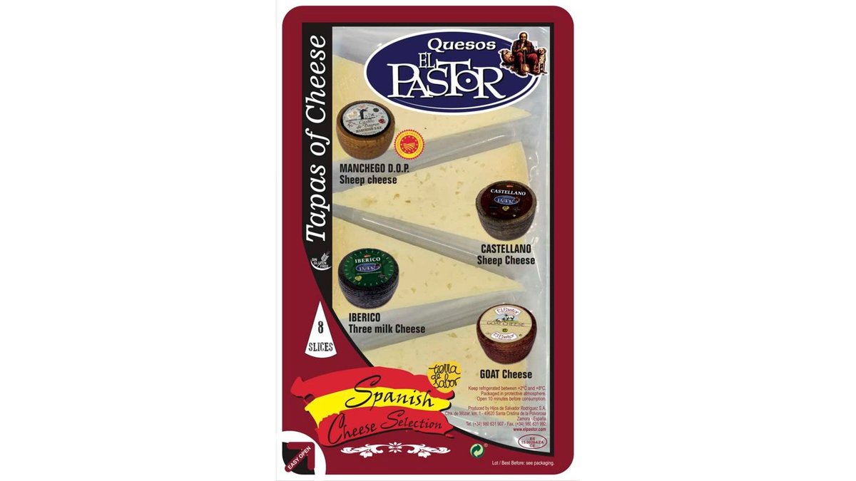 Espanjalainen tapas juustolajitelma180g, El Pastor