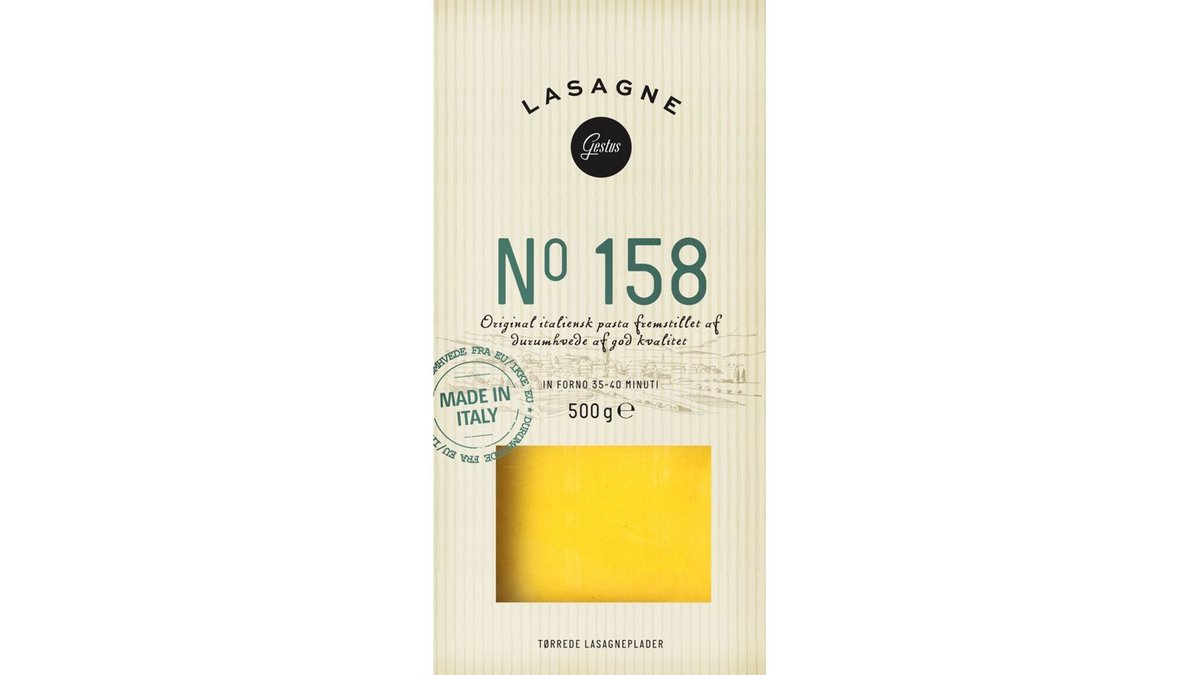 Pasta Zara lasagneplader 500 g