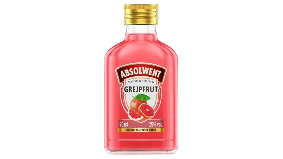 Absolwent Likier grejpfrut 23% 90 ml