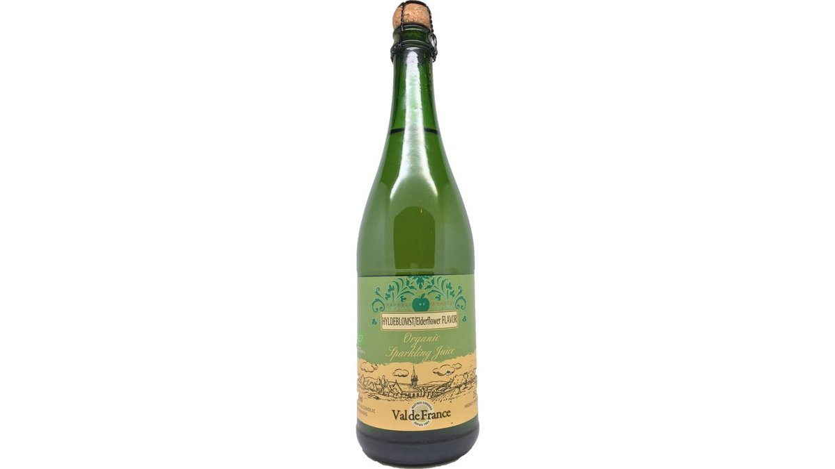 Alkoholfri cider m/ hyldeblomstsmag 750 ml