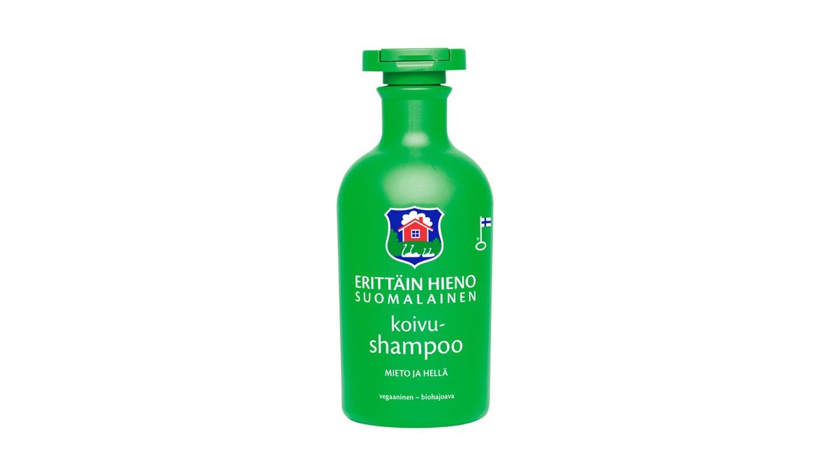 Erittäin Hieno Suomalainen Koivushampoo 300ml