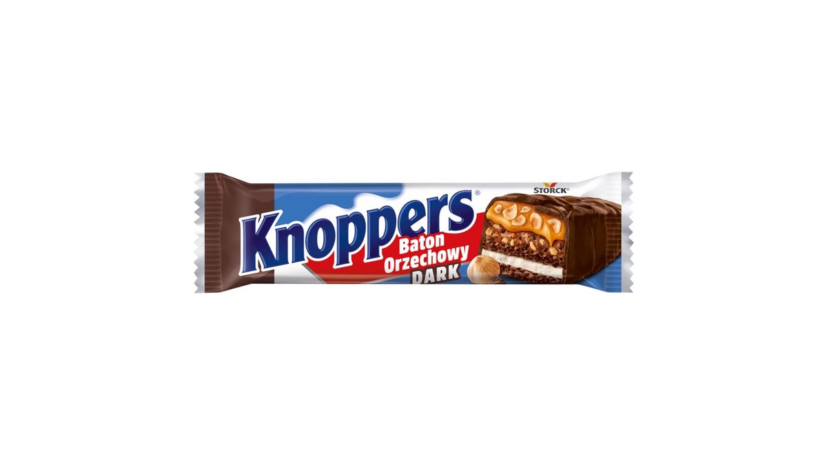 Knoppers Dark baton orzechowy, 40 g