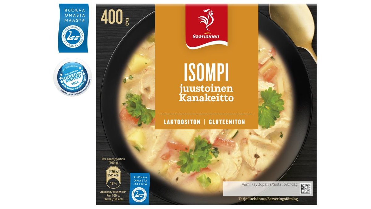 Saarioinen Isompi Kanakeitto 400g