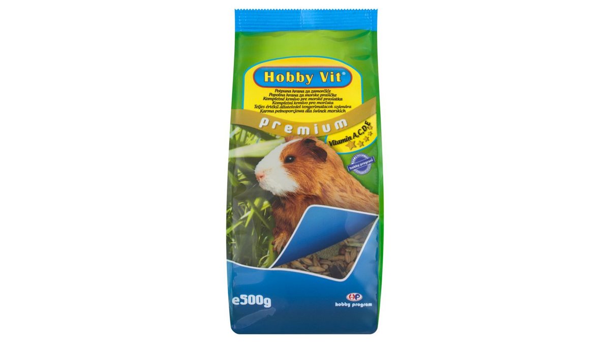 Hobby Vit Premium kompletní krmivo pro morčata 500g