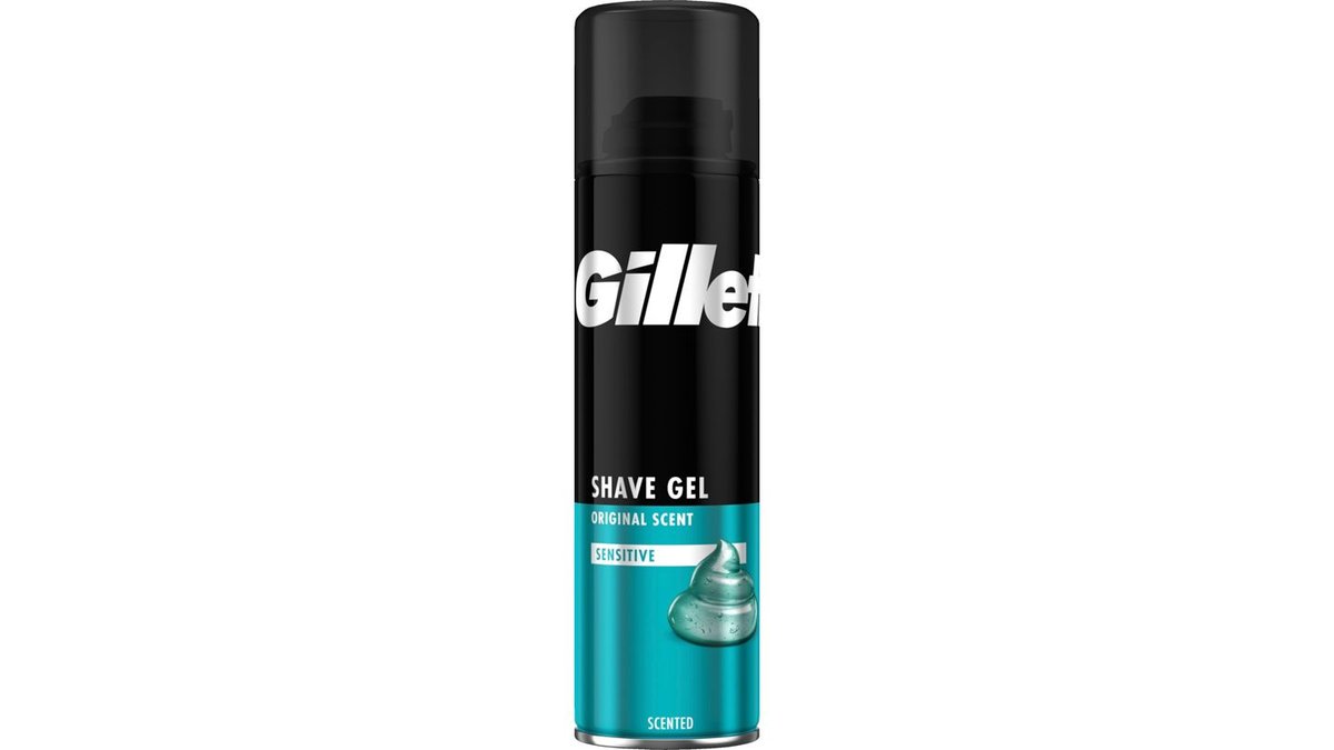 Gillette Original Sensitive 200ml parranajogeeli