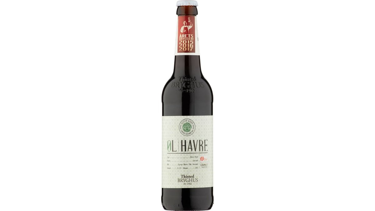 Øl havre stout 6,2% 330 ml