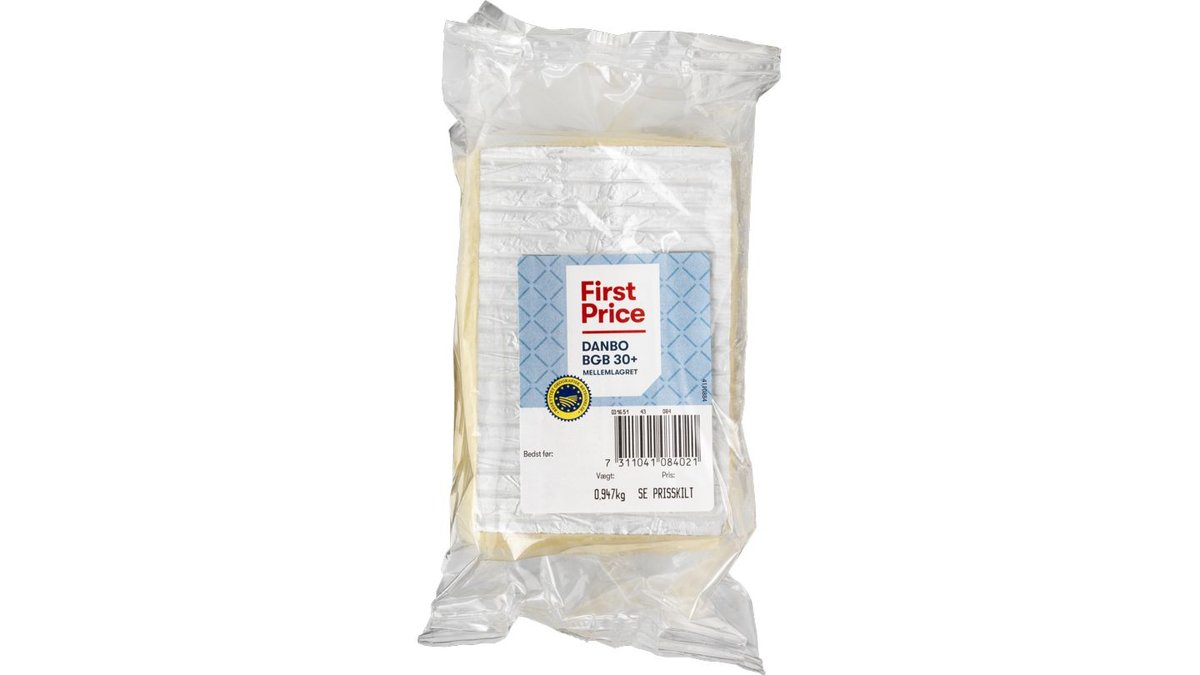 FIRSTPRICE Danbo Mellemlagret 900 g. 900 g