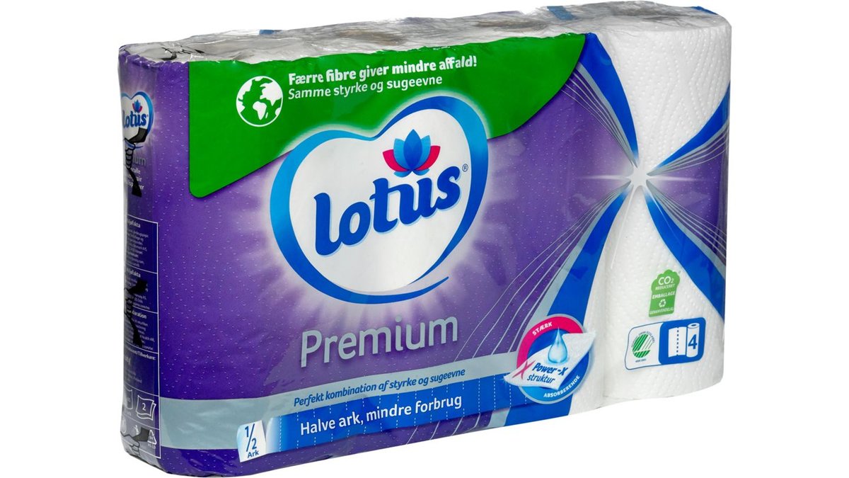Køkkenrulle, Lotus Premium
