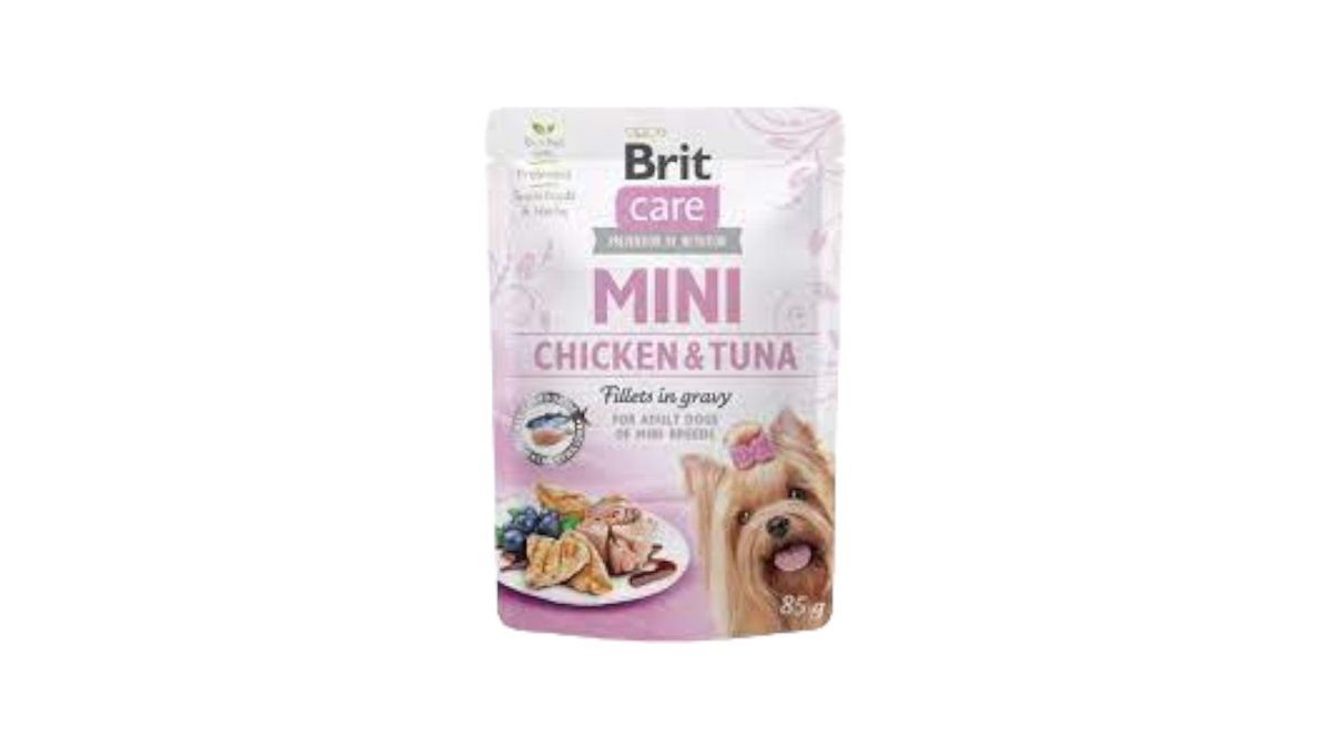Brit Mini Pouches Chicken &tuna 85g