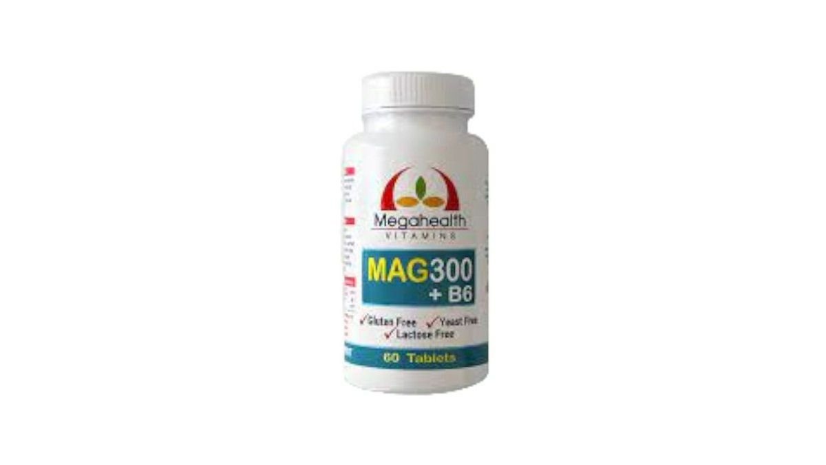 Megahealth Mag300 + B6 Tabs 60 | Care Pharmacy By Rania & Elias | Wolt