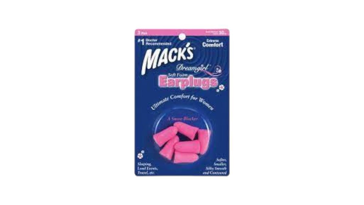 Tappi Per Orecchie Mack's Dream Girl – Morbidi, In Schiuma, Per Dormire, Studiare, Viaggiare (33 DB, Per Canali Piccoli)